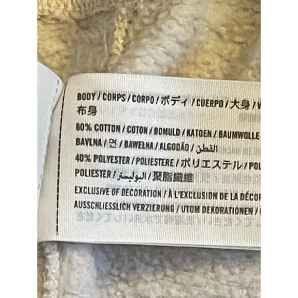 Abercrombie & Fitch tonal embroidery sweater in white Medium - Picture 6 of 7